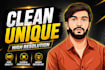 convert your photo into a vector portrait or cartoon avatar