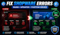 fix shopware 6 bugs, errors, performance issues and custom problems