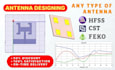 optimize analyze antenna designs in hfss cst in 2 hour