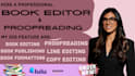 proofread, edit, and format your book manuscript