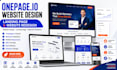 redesign onepage io website onepage io landing page network solution website seo