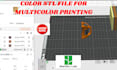 add color 3d model split stl convert stl 3mf  bambulab multicolor 3mf printing