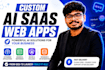 develop custom ai saas web app using nextjs, python and ai