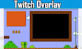 create pixel art animation, sprite sheet, game background and twitch overlay