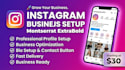 create and optimize a professional instagram business account