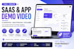 create a professional saas app demo and UI animation