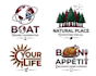 create a logo letter with hidden meaning