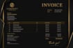 design a modern, editable invoice, receipt and quotation template