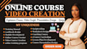 video course online course content ecourse lesson plan ppt   training content