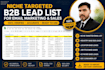 build niche targeted email list for email marketing