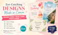 create visual content and photos using canva