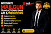 integrate mailgun transactional email API and webhooks for email marketing