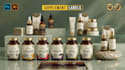 design supplement label, bottle label, product packaging and box design