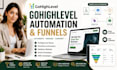 build gohighlevel webflow automation webflow website email and sms campaign