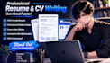 write your resume and cv and linkedin profile