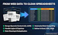 do python web scraping, data extraction and data mining