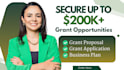 do grant proposal, grant writing, grant research, and grant application