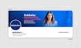 design professional linkedin banner and twitter header