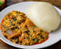 make eba and egusi tutorial