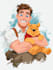 make cartoon portrait in disney cartoon