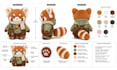 do custom plushie reference sheet for stuffed animal plush toy production