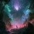 create fantasy card game art and book illustrations