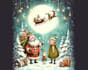 create festive holiday christmas design illustration