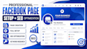 do create, setup and seo optimize a professional facebook