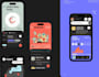 create modern website ui ux design