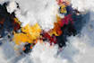 create printable digital oil paint abstract wall art design