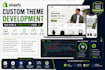 develop shopify custom app, API integration and private app