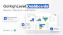 build looker studio and power bi dashboards inside gohighlevel