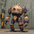 create custom mecha robot art