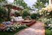create your front garden backyard patio landscape design