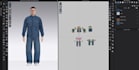 create 3d garment design in clo3d and marvelous designer