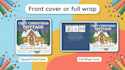 design a bold and easy coloring book cover for KDP