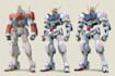 illustration and concept mecha, gundam