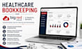 do healthcare bookkeeping using big red cloud and prepare financial reports