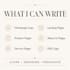 write professional website copy for your business