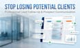 manage your lead follow up and prospect communication