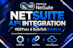 develop netsuite API integration, restlets, and suitetalk solutions