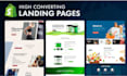your shopify landing page expert for startup brands and online businesses