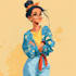 draw cartoon style illustration