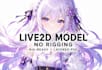 layered psd live2d vtuber model live2d cubism anime avatar