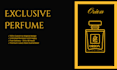 design luxury perfume logo, label and 3d packaging