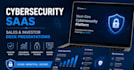 design cybersecurity saas sales and investor deck presentations