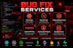 fix react, next js, node js and express bugs