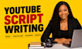 research and write your youtube video script psychological documentary script