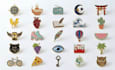 design custom soft enamel pin, hard enamel pin artwork for production