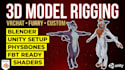 create custom vrchat avatar, vrc avatar, 3d furry avatar, anime, quest ready
